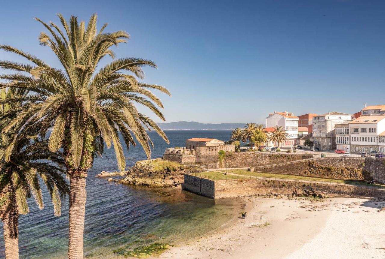 Apartamento Finisterre Con Vistas Al Mar Y Playa ภายนอก รูปภาพ