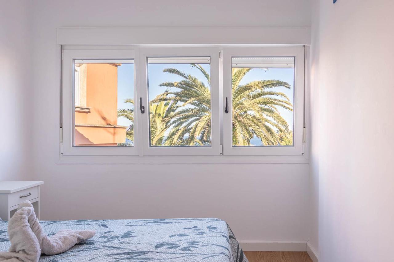 Apartamento Finisterre Con Vistas Al Mar Y Playa ภายนอก รูปภาพ
