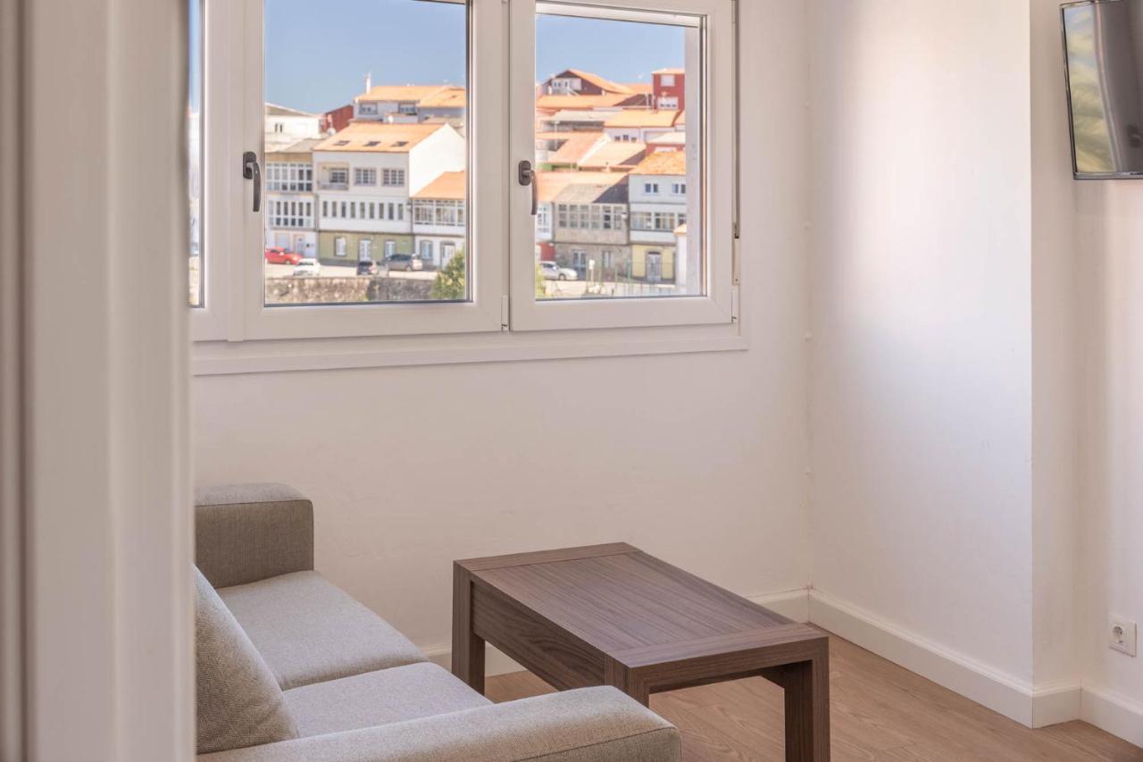 Apartamento Finisterre Con Vistas Al Mar Y Playa ภายนอก รูปภาพ